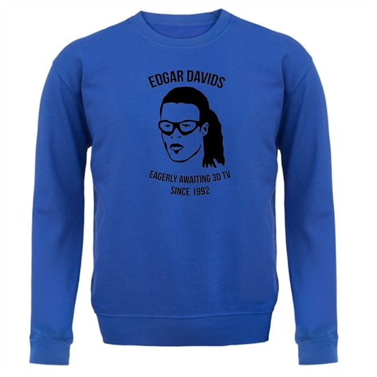 Edgar Davids: Eagerly Awaiting 3D TV Since 1992 Jumpers